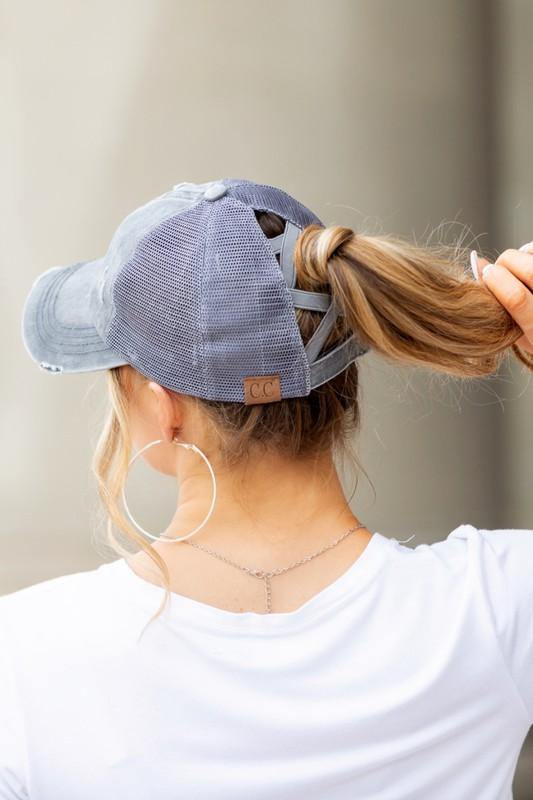 Ponytail Baseball Hat - The Salty Mare