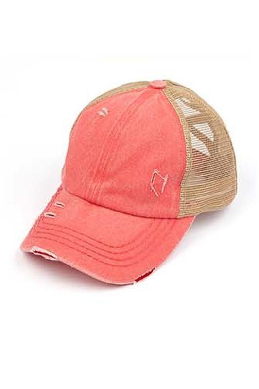 Ponytail Baseball Hat - The Salty Mare