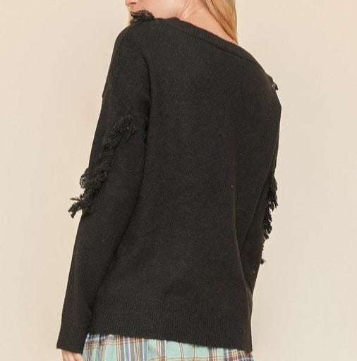 Fringe Sweater - The Salty Mare
