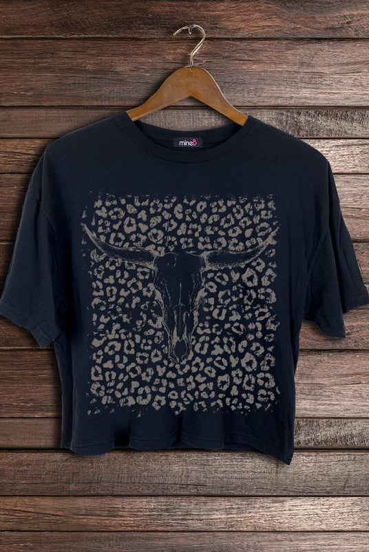 Graphic Crop Top - The Salty Mare