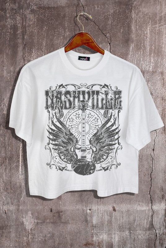 Graphic Crop Top - The Salty Mare