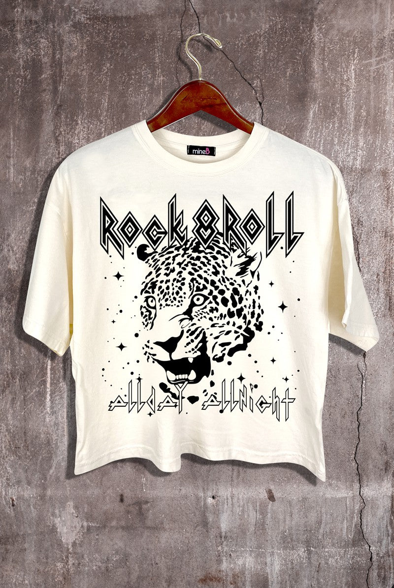 Graphic Crop Top - The Salty Mare