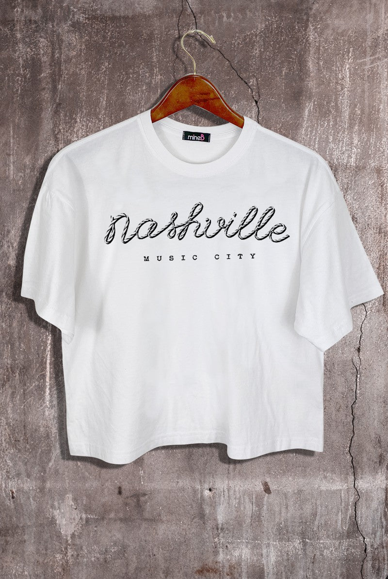 Graphic Crop Top - The Salty Mare
