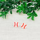 Glitter Acrylic Sports Stud Earrings - The Salty Mare