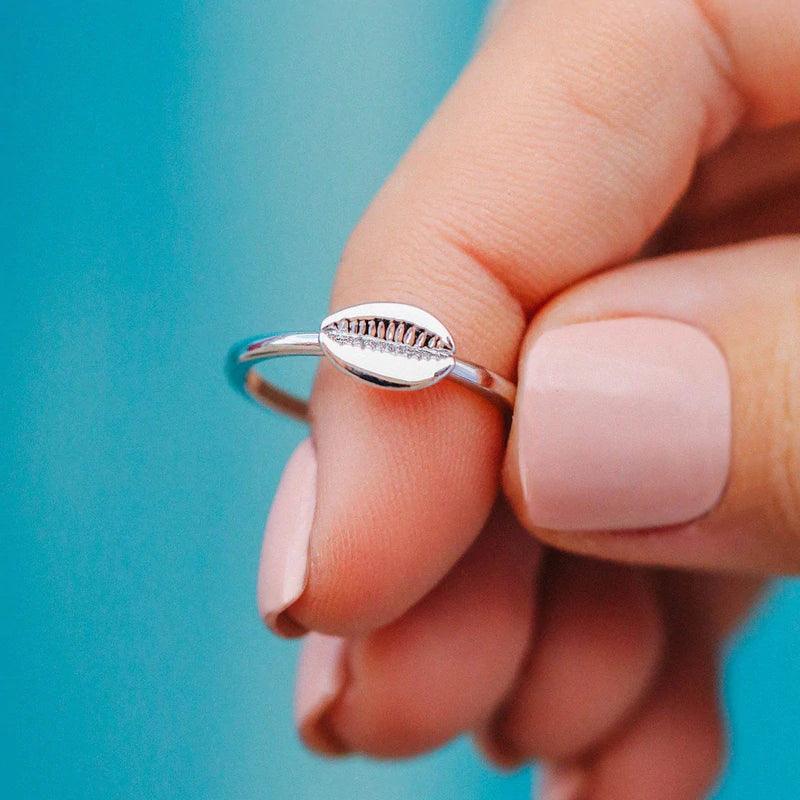 Cowrie Ring - The Salty Mare