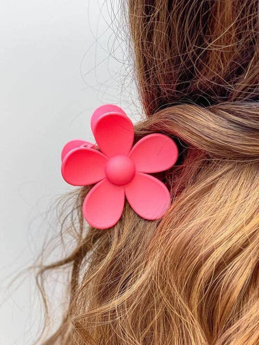Flower-Shaped Hair Clips - The Salty Mare