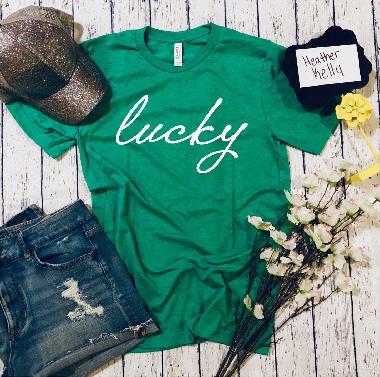 LUCKY GRAPHIC TEE - The Salty Mare