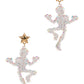 Star Skeleton Multi Glitter Dangle Earrings - The Salty Mare