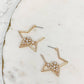 Gold & Pearl Star Hoop Earrings - The Salty Mare