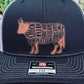 Cattle Cut Beef Hat - The Salty Mare