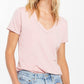 Organic Cotton V-neck Tee - The Salty Mare