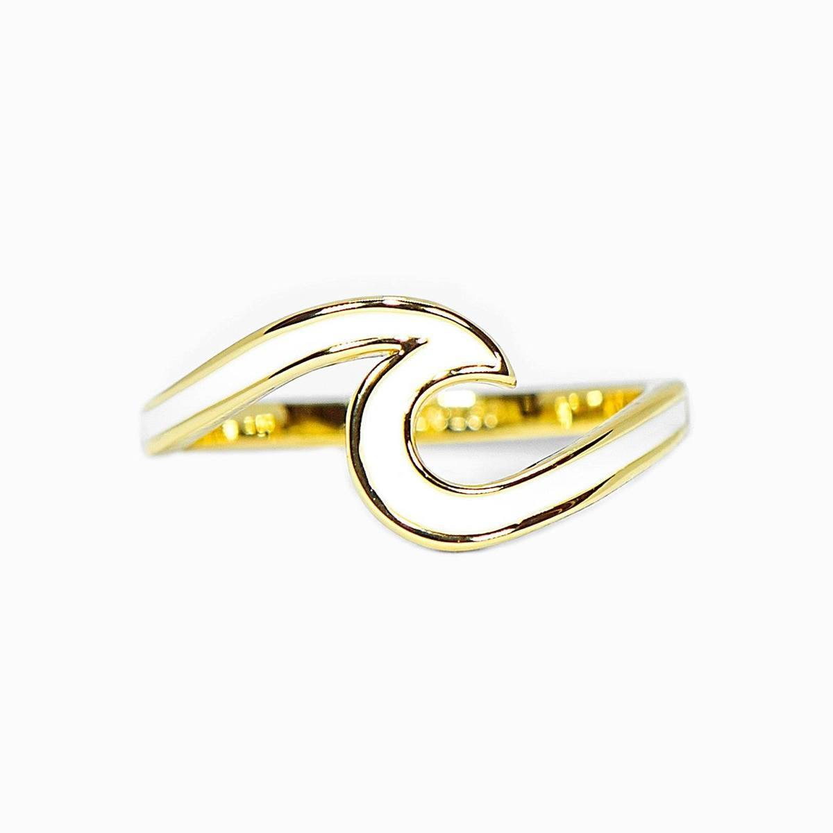 Wave Enamel Ring - The Salty Mare