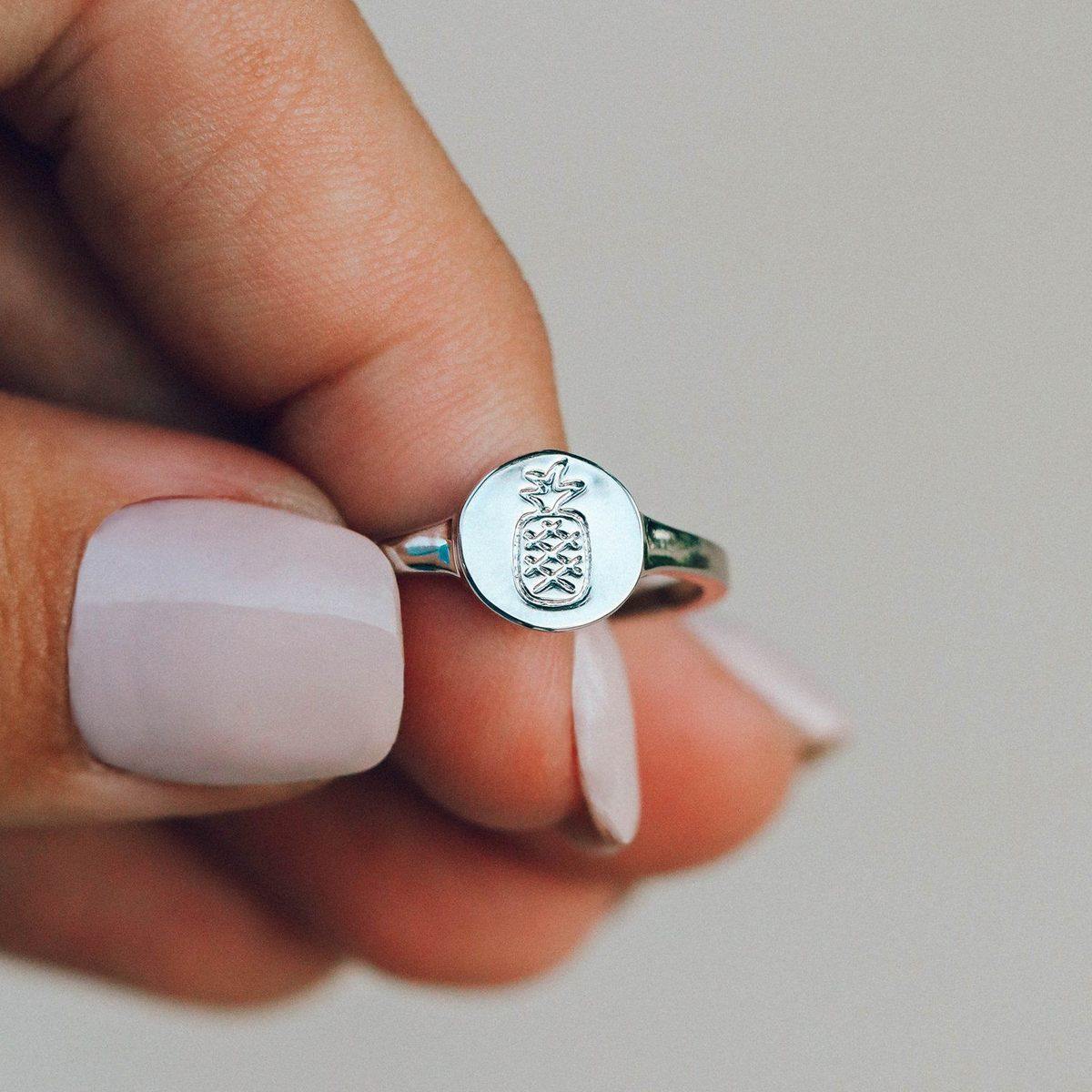 Pineapple Coin Ring - The Salty Mare