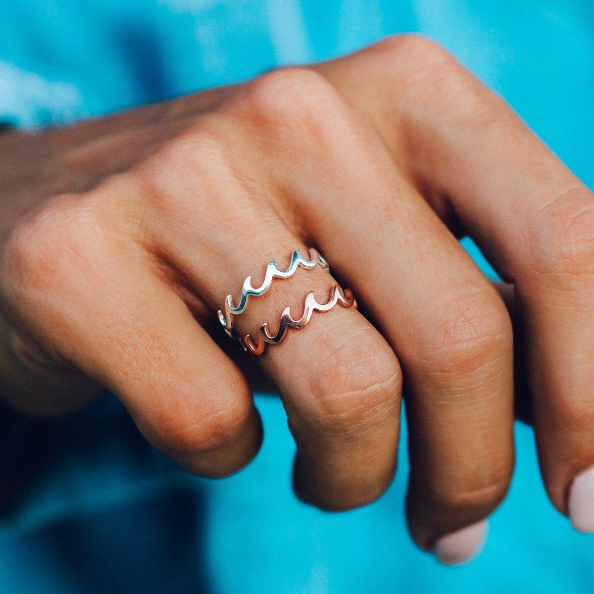 Wave Band Ring - The Salty Mare