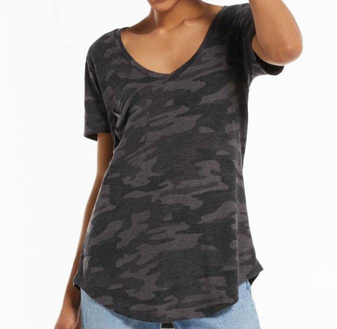 Camo Pocket Tee - The Salty Mare