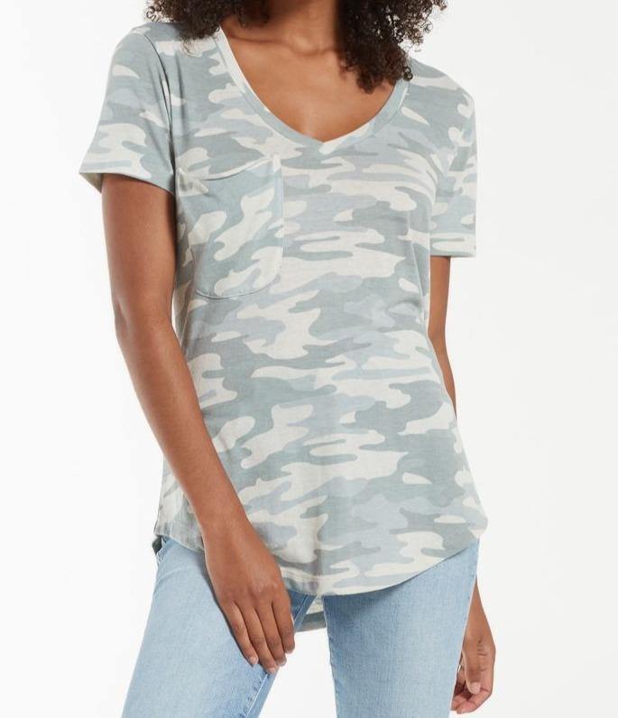 Camo Pocket Tee - The Salty Mare