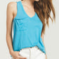 Pocket Racer Tank - The Salty Mare