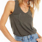 Pocket Racer Tank - The Salty Mare