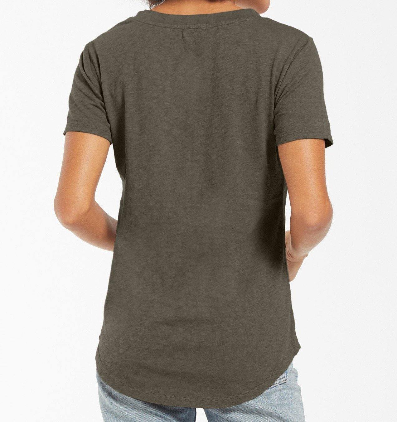 Cotton Slub Pocket Tee - The Salty Mare
