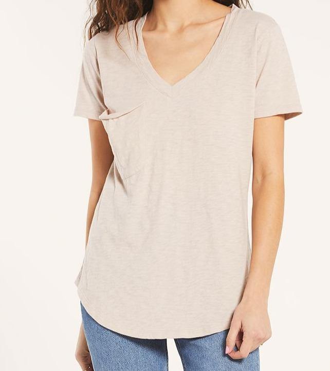 Cotton Slub Pocket Tee - The Salty Mare