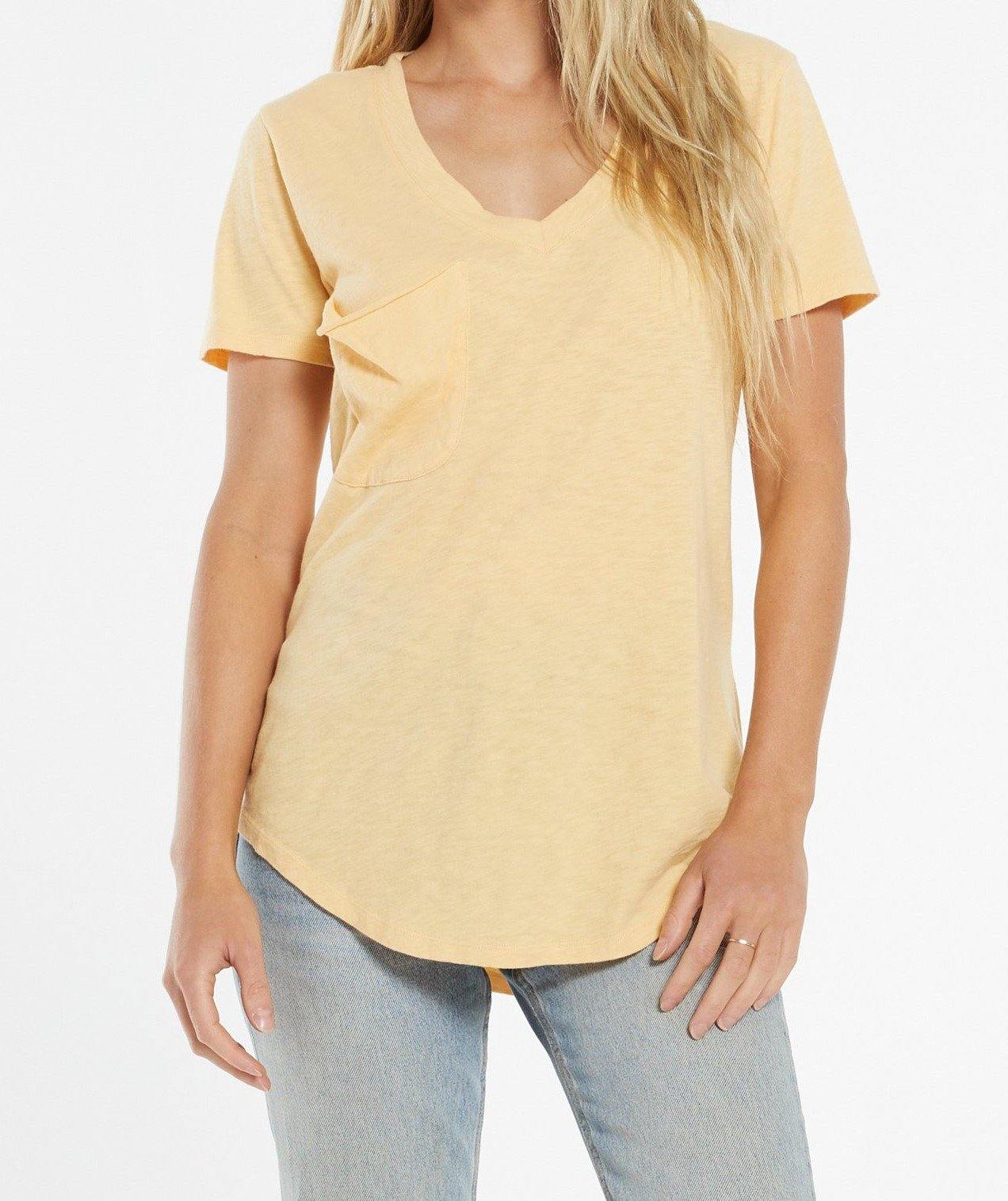 Cotton Slub Pocket Tee - The Salty Mare