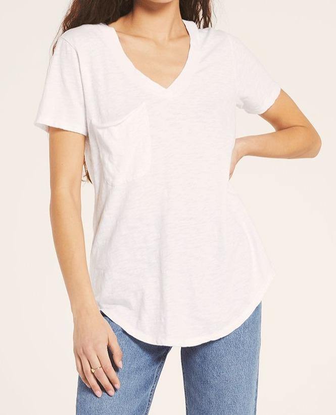 Cotton Slub Pocket Tee - The Salty Mare