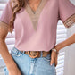 Lace Splicing Top - The Salty Mare