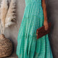 Floral Ruffle Slip Maxi Dress - The Salty Mare