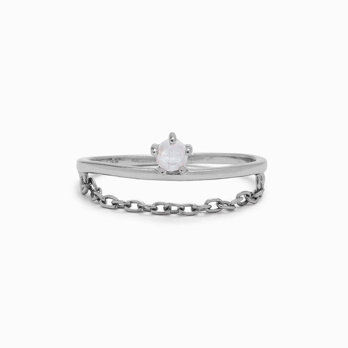 Stone Chain Ring - The Salty Mare