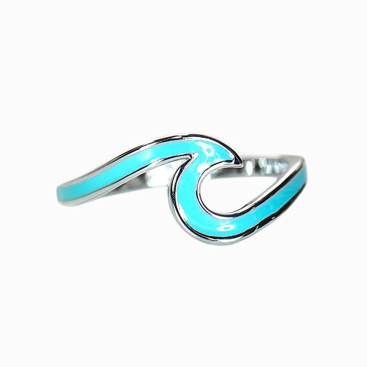 Wave Enamel Ring - The Salty Mare