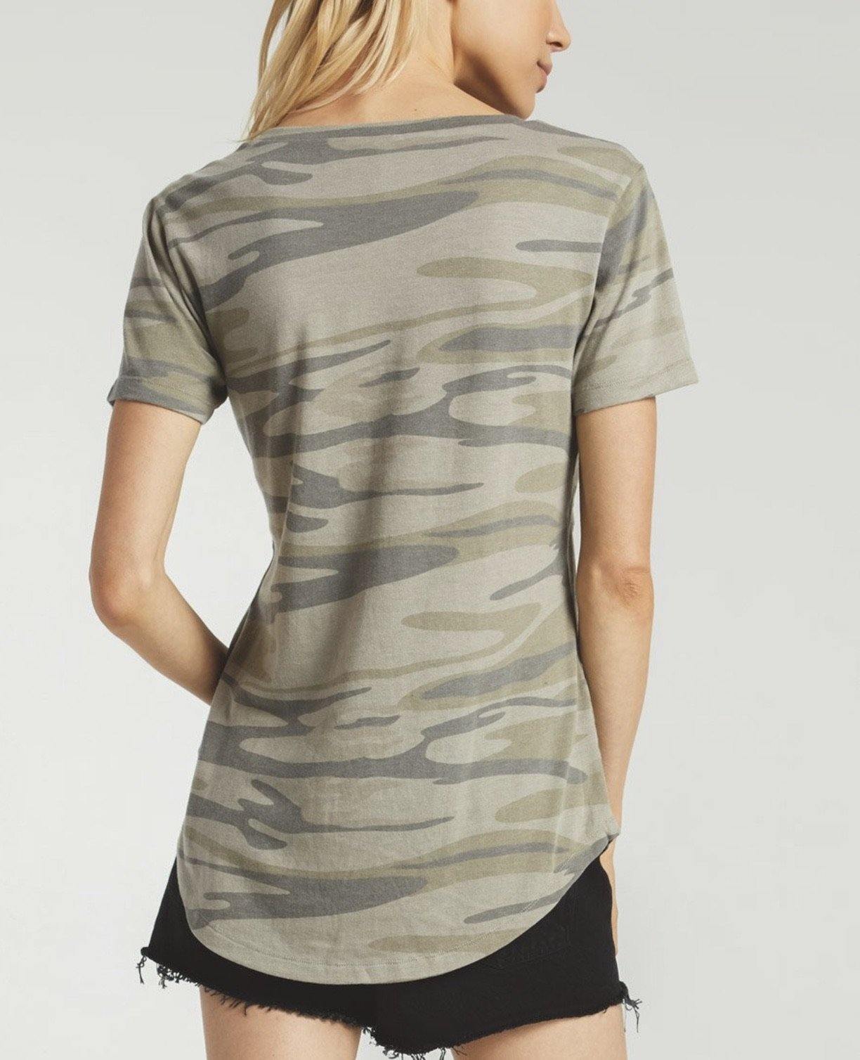 Camo Pocket Tee - The Salty Mare