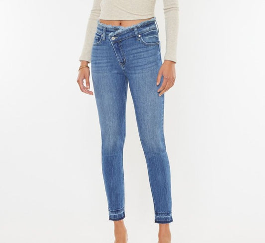 Kancan Taki High Rise Ankle Skinny Jeans - The Salty Mare