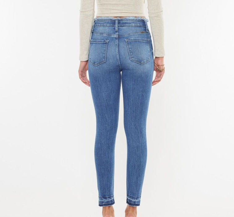 Kancan Taki High Rise Ankle Skinny Jeans - The Salty Mare