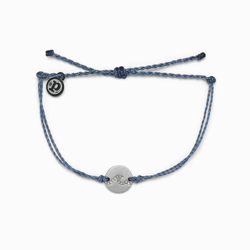 Pave Wave Coin Bracelet - The Salty Mare