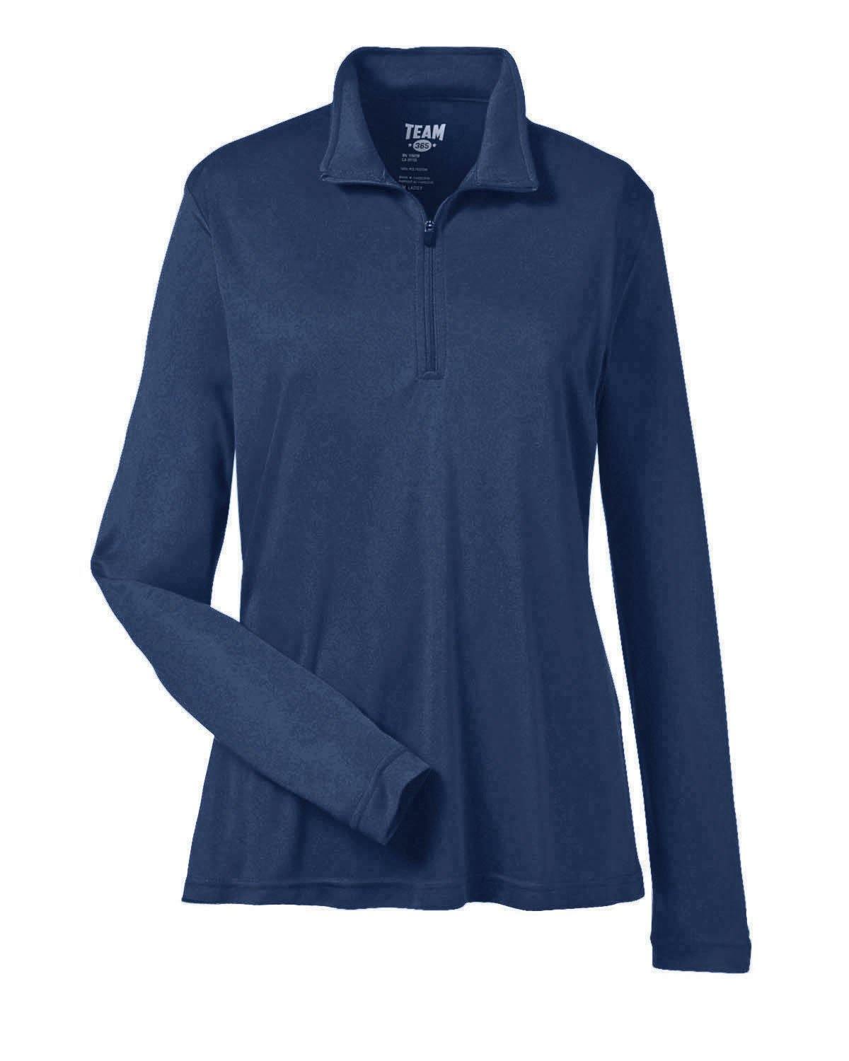 Ladies Performance Quarter Zip - The Salty Mare