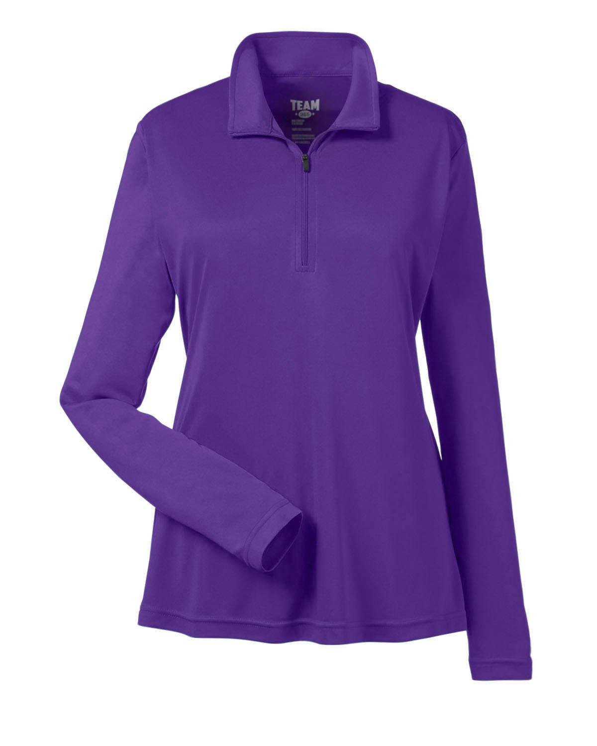 Ladies Performance Quarter Zip - The Salty Mare