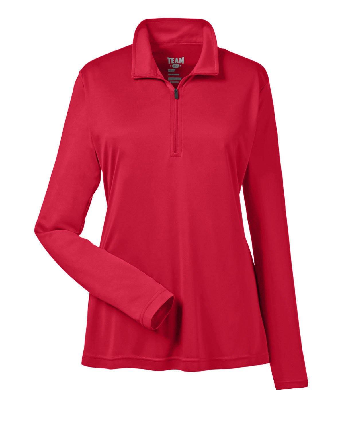 Ladies Performance Quarter Zip - The Salty Mare