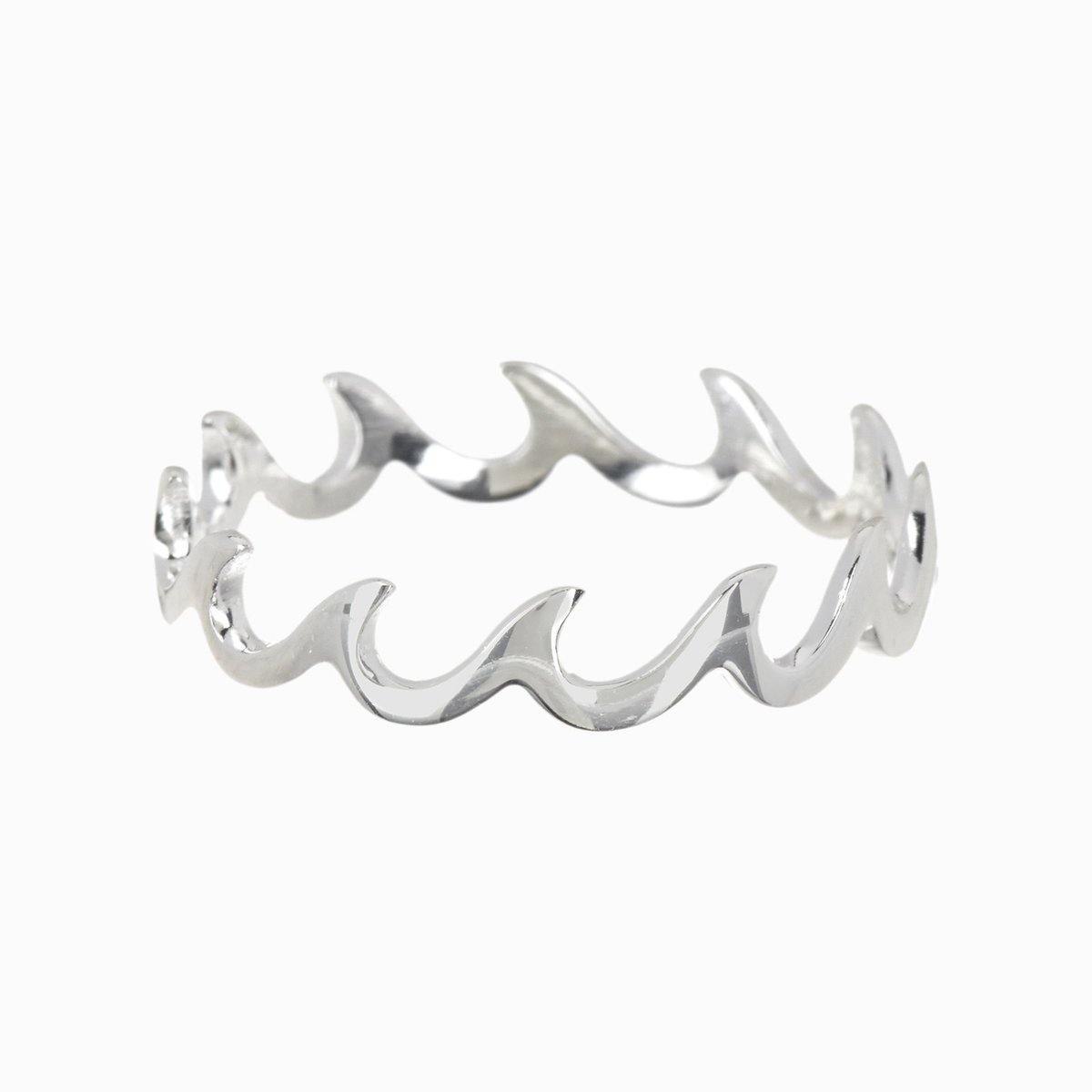 Wave Band Ring - The Salty Mare